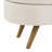 Ottoman Oval Storage Bench, Rubber Wood Legs-835346030-835346035
