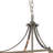 Coan 3 - Light Wood / Sand Nickel Pendant