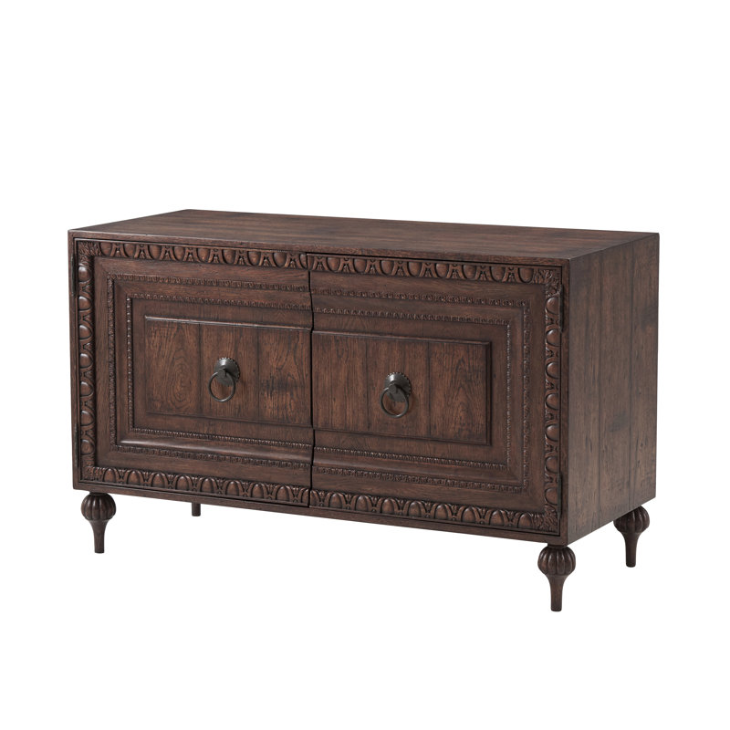 Althorp - Victory Oak Solid Wood Accent Cabinet