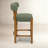 26" Upholstered Counter Height Bar Stool with Solid Wood Frame-1908733-1713336