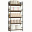 HOMCOM Bookshelf with Anti-Slip Design 5-Tier Storage Shelves-1815496913