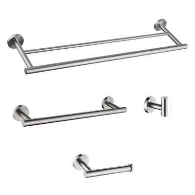4 - Piece Bathroom Hardware Set