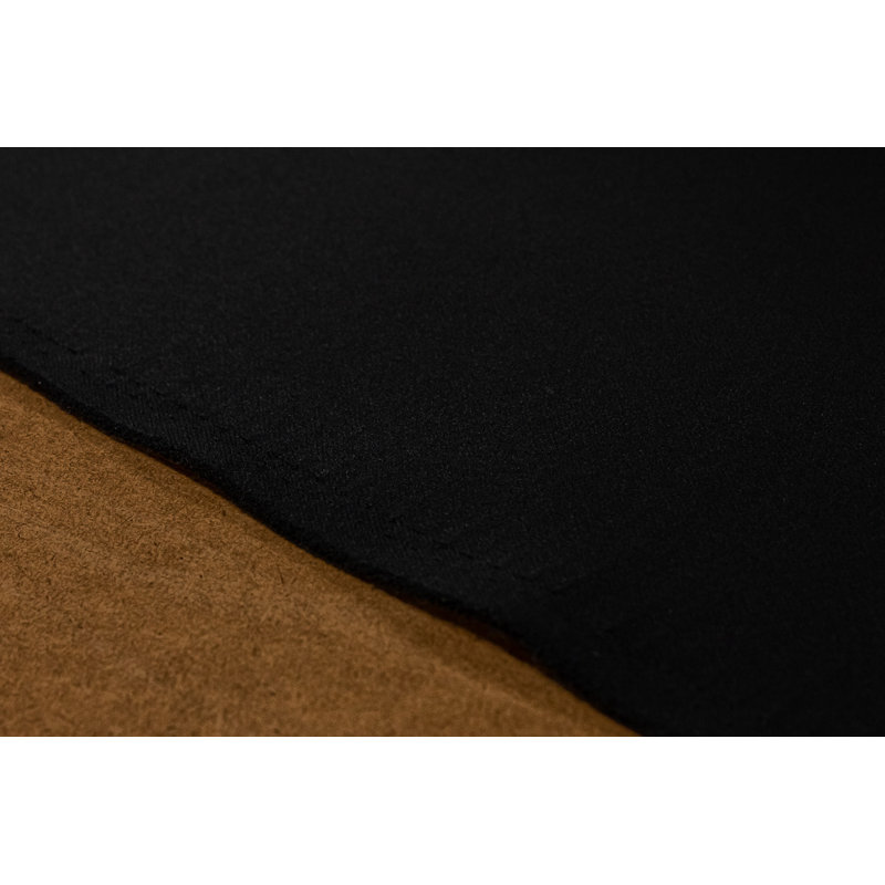 Tissu atlas Wesco, Noir
