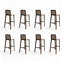 Chaise d'appoint en noyer massif (ensemble de 8)-1681149814-1681149823