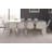 Console Table Compton With Multipurpose Extensions 51/237X90H78 Cm, Glossy White