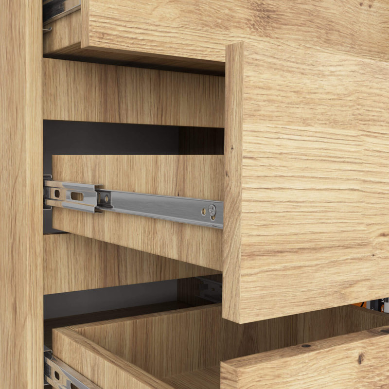 Eron Particle Board Rectangle Storage Unit Accent Chest