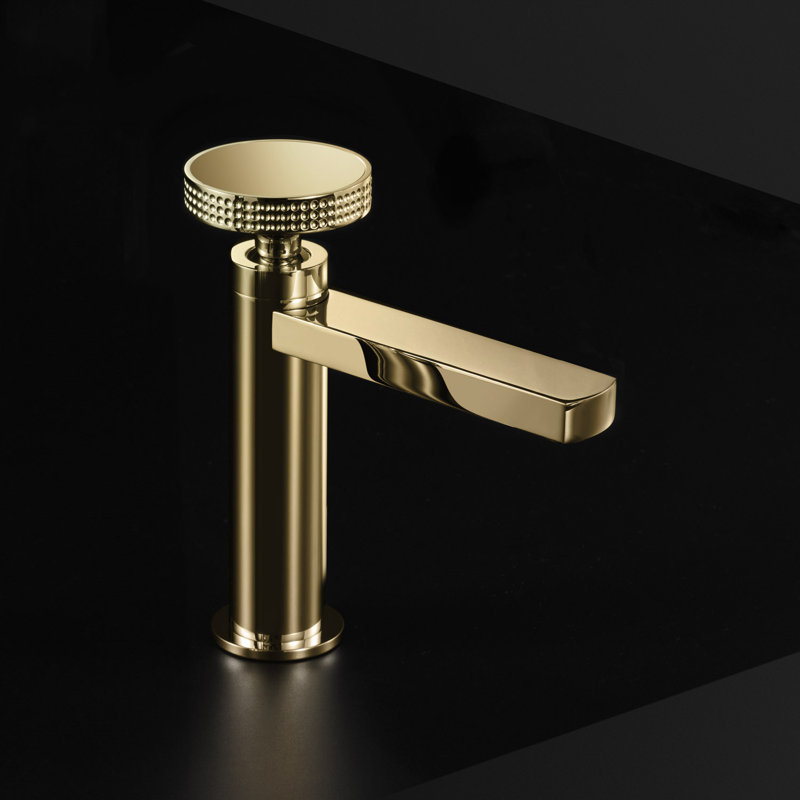 Robinet de salle de bain bas Primo, Or poli