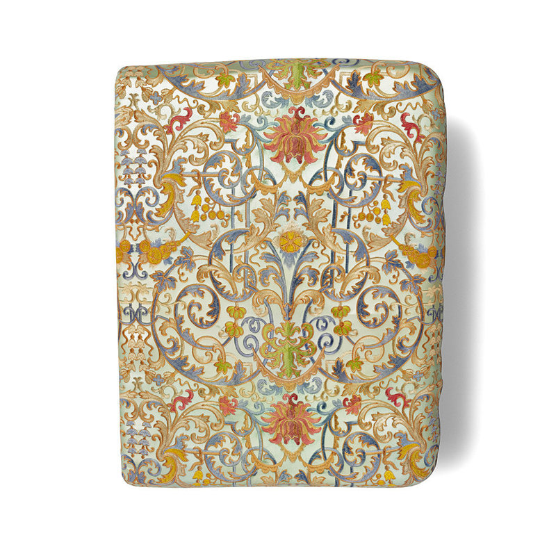 The Met x Ann Gish Venezia Polyester Throw, Sage