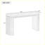Console incurvée à rayures verticales uniques-644748680