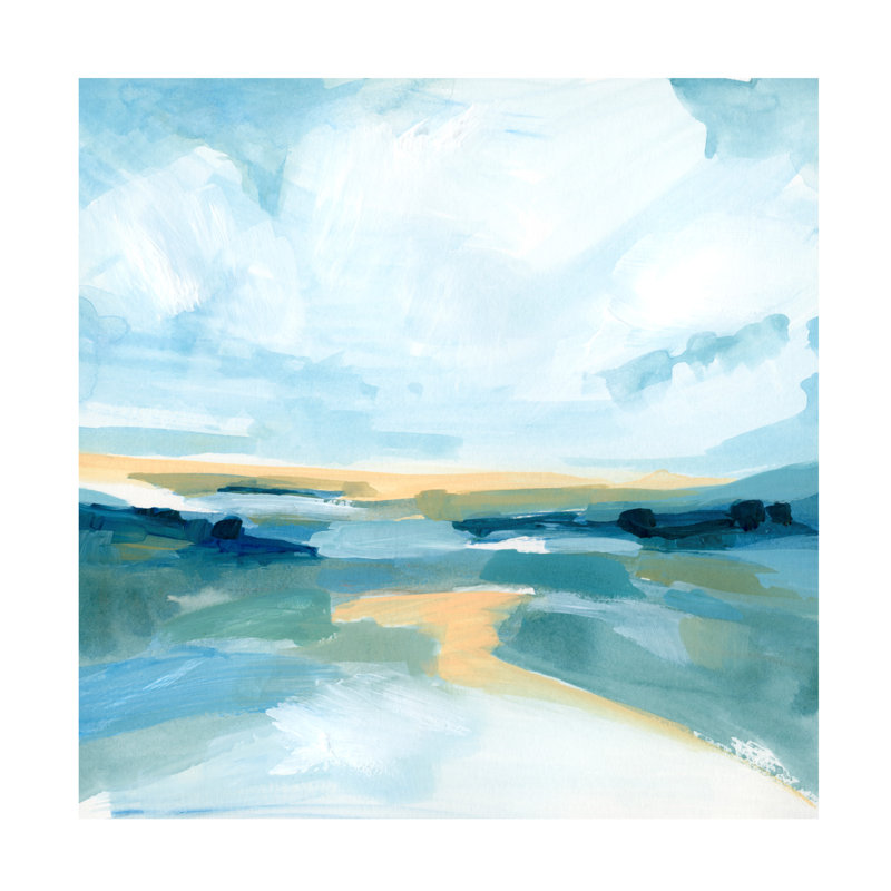 «Basin Sunshine II» sur toile, H 35 po x l 35 po