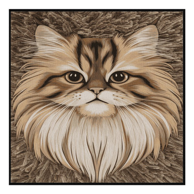  Tapis lavable chats persans