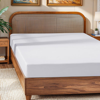 100% French Linen Fitted Sheet，1 Piece