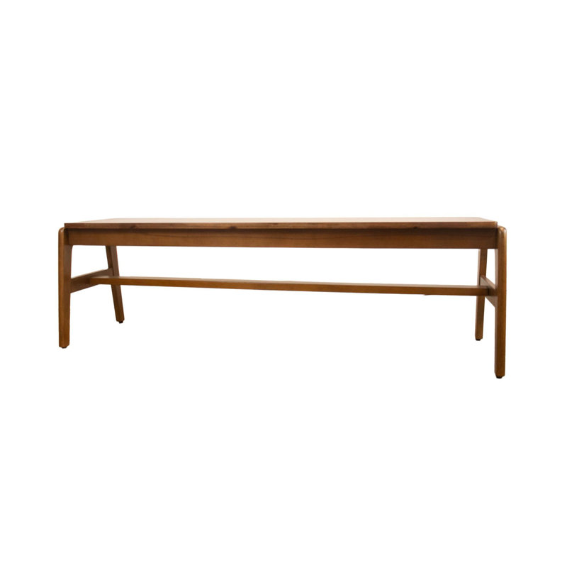 Mahfuza Solid Wood Bench