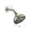 Pomme de douche haute à 6 réglages en nickel brossé - 4,72 po, colmatage, débit de 1,8 gal / min, installation pratique 4,72 po, 6 réglages réglables, rouille, facile à installer-125518210