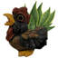 Statue de jardin fantaisiste "Lucky"