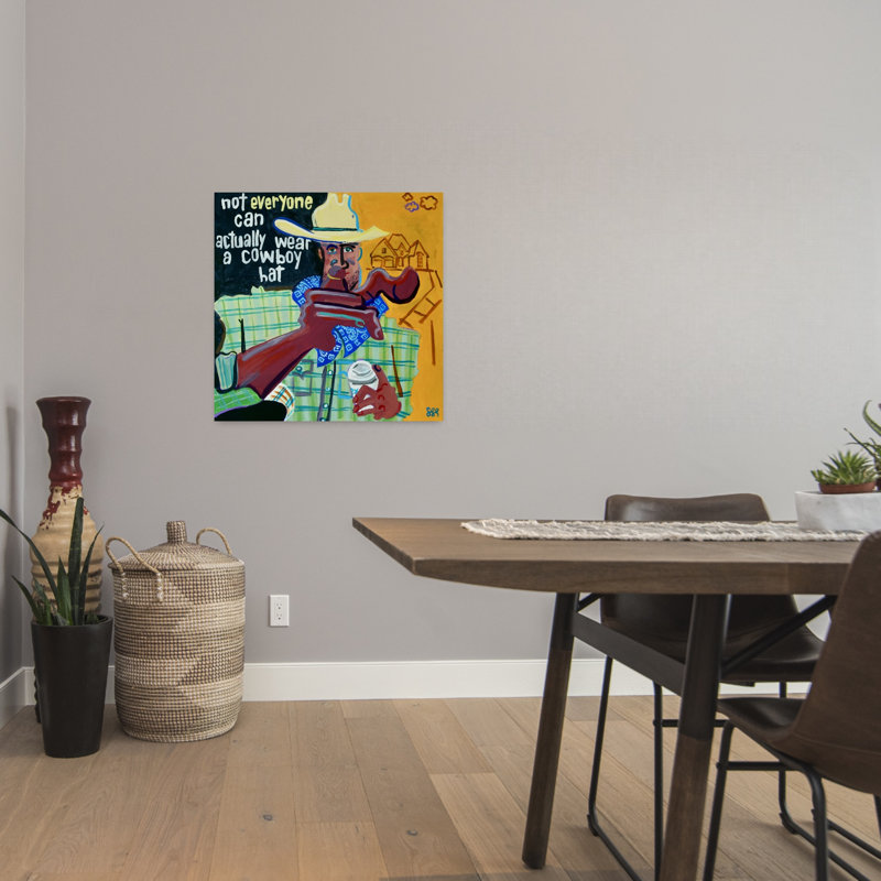 Art contemporain Portrait contemporain, H 48 po x l 48 po