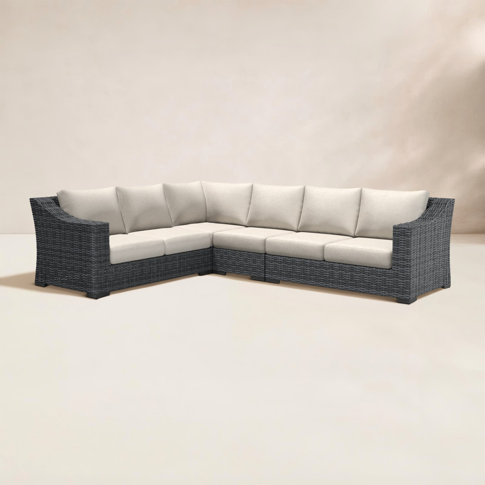 Eloisa 6-Person Patio Seating Group, Gray