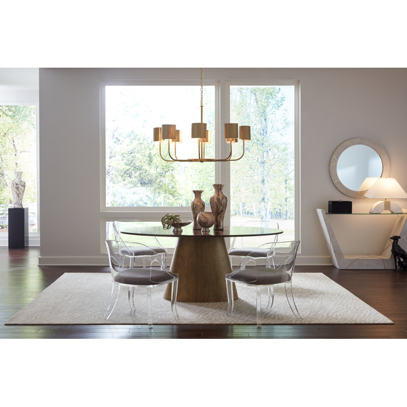 Calacatta Glass Table Vase