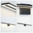 Changanbi 1-Light Dimmable Modern LED Vanity Light Black Bath Bar-101549526