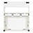 Aerick Solid Wood Top Floating Desk-1183670584