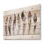Ensemble de plumes colorées Boho X - imprimé bohémien et éclectique sur bois de pin naturel-58679454