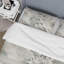 Ensemble de housse de couette Indigold Grey Peony II - Microfibre polyester-38757572