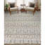 Tapis argenté / rouille de haute qualité noué à la main-70393146