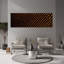 «Golden Sand Ripples», art mural abstrait minimaliste paysage naturel-692812858