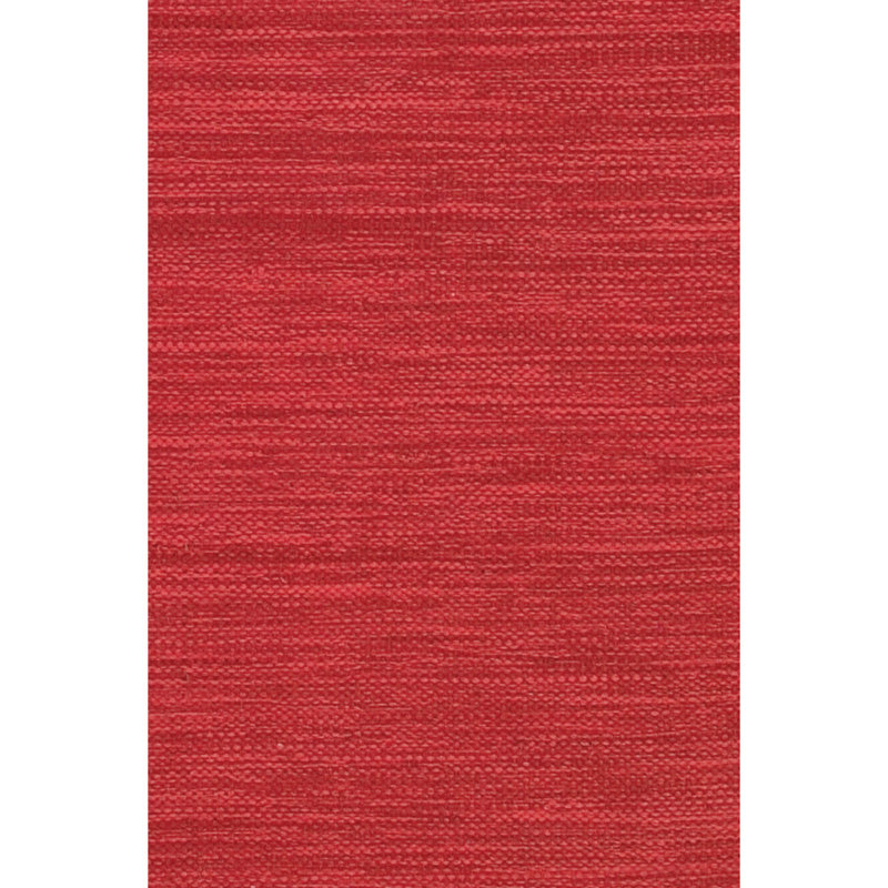 Tapis rouge foncé tissé à la main Yarira India, Rectangle 5 pi x 7 pi 6 po