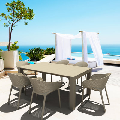 Farrah 86" Patio Dining Set