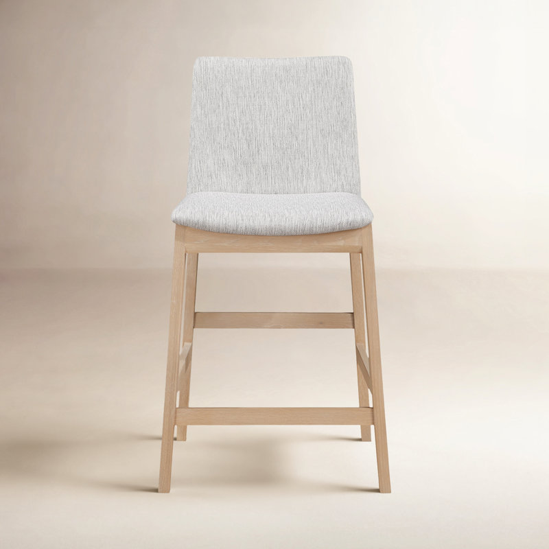 Deco Oak Light Grey, Counter Stool (26" Seat Height)