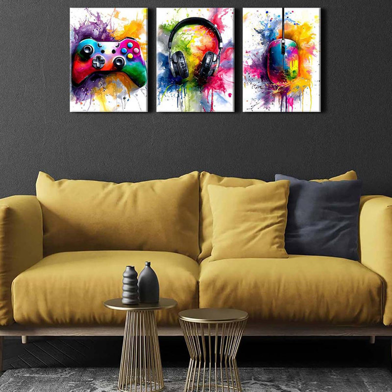 3 Piece Wrapped Canvas Print