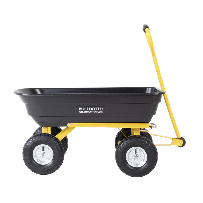 Bulldozer Pro 200kg Heavy Duty Garden Dump Cart