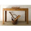 Caribe 54'' W Glass Console Table-51383457