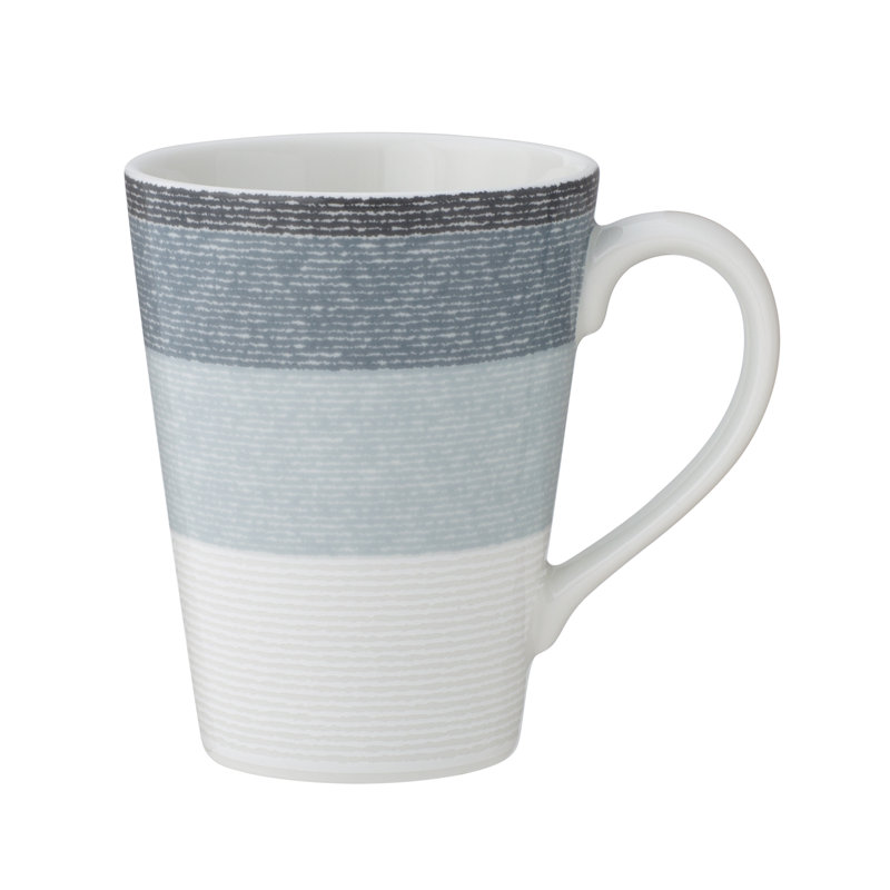 Tasses à poser 12 oz. Noritake, 4, Frêne