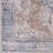 Conchita Rectangle Orhideja Oriental Machine Woven Area Rug in Navy/Rose-89727374
