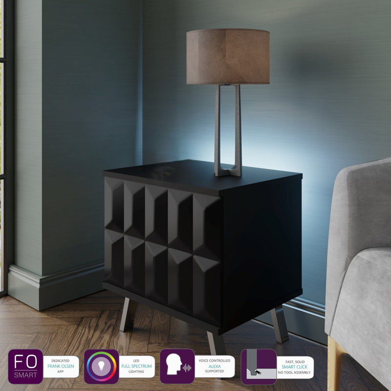 ELEVATE End Table, Black