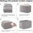 Rectangle Storage Baskets With Handles – Woven Storage Bins