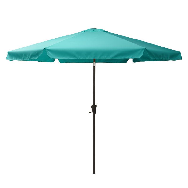 Parasol de marché de 10 pi Marinette, Bleu