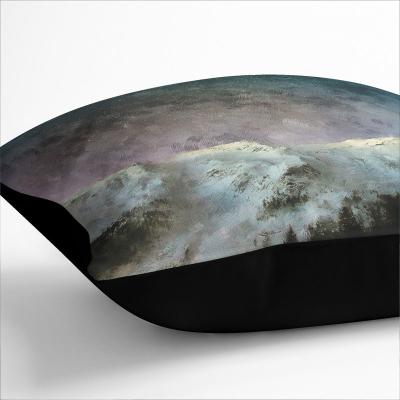 Square Cushion, 55cm H x 55cm W x 20cm D, Black