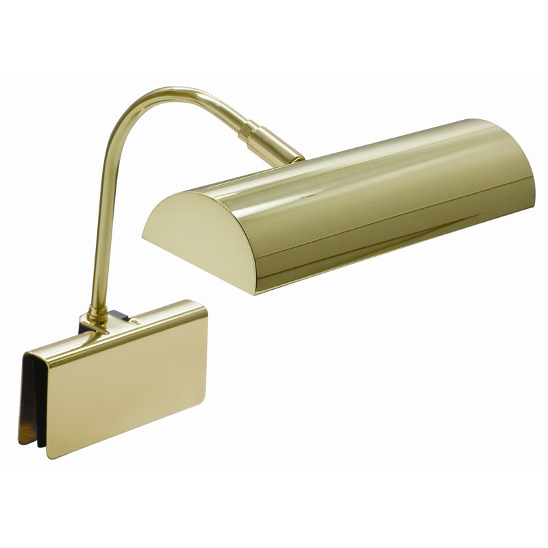 Lampe de piano 6 po Pennie, Laiton poli