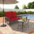 Chejuana Outdoor Wicker Loveseat with Table-1816579454