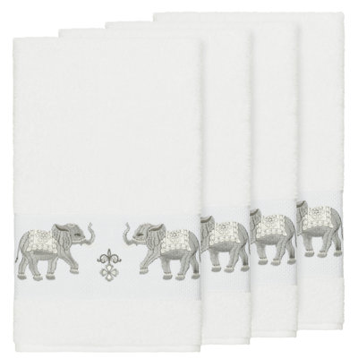 Ensemble de serviettes de bain en coton turc 4 pièces Quinn
