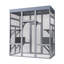 Catio d'extérieur en bois pour chats, grande enceinte pour chat avec toit imperméable, 2 maisons pour faire la sieste, plateformes et fil galvanisé - Cage pour animaux pour cour ou patio-1434744994