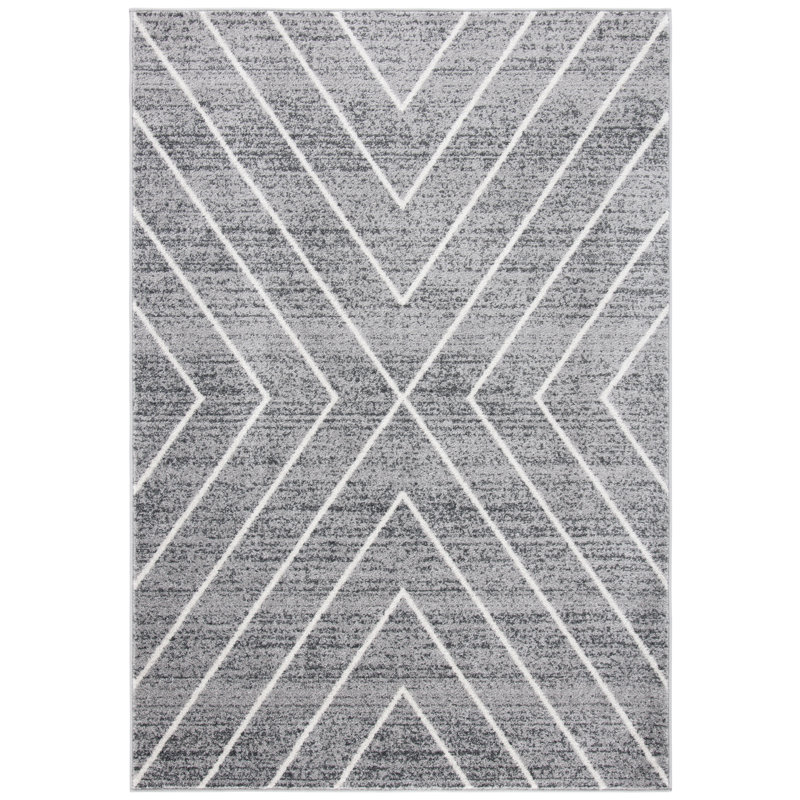 Tapis à motif géométrique Jarmon Performance, Rectangle 3 pi x 5 pi