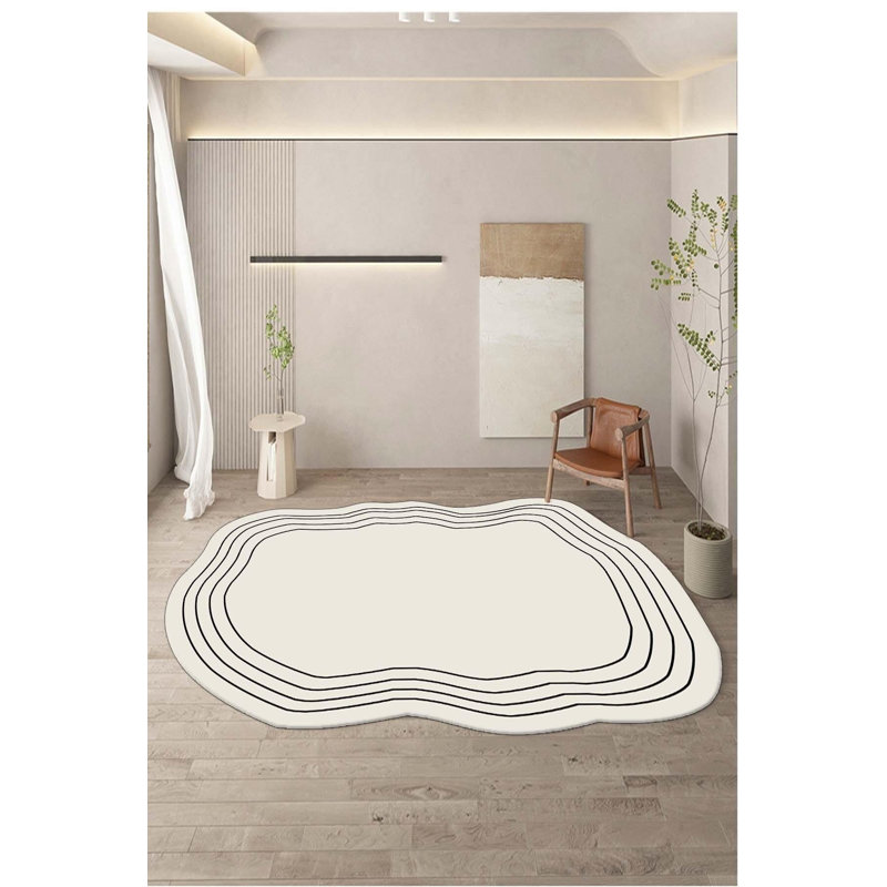 Tapis Khairo avec envers antidérapant, Rectangle 5 pi 10 po x 11 pi 5 po