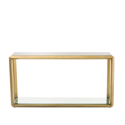 Callum 59'' W Glass Console Table