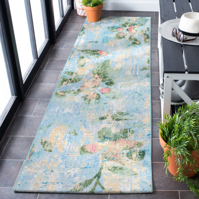 Tapis floral Barbados 500 Performance