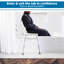 Banc de douche avec Bakcrest et accoudoirs