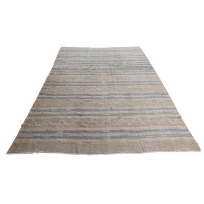 One-of-a-Kind 6'6 X 10'11 Flatweave Area Rug